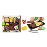 Set de joaca Bucatarie cu mancare si accesorii 
