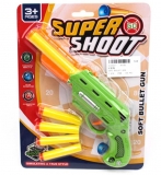 Jucarie Pistol Super Shoot cu gloante din burete 