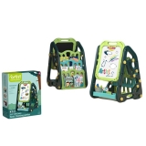 Tablita din plastic pentru scris sau desen cu suport carti, pentru baieti 