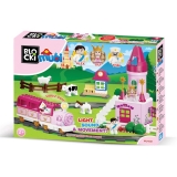 Joc constructie Castelul magic al printesei Lily, 85 piese, Blocki Mubi 