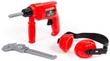 Set de joaca Bormasina si accesorii 21 cm Polesie 