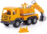Jucarie Camion-excavator, 43 cm, Polesie 