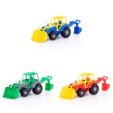 Jucarie Tractor-excavator, 37 cm, diverse modele, Altay Polesie 