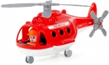 Jucarie Elicopter pompieri, 30 cm, Alpha Polesie 