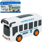Jucarie Autobuz politie, cu baterii 