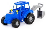 Jucarie tractor-excavator 21 x 13 x 17 cm, Polesie 