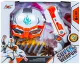 Set de joaca robot pistol cu gloante burete si masca 