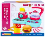 Set de joaca ustensile bucatarie si accesorii, cu lumina si sunet 