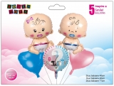 Set baloane, Girl or Boy, folie aluminiu, Roben Toys