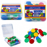 Jetoane Nebo din plastic, 80 buc/set