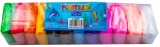 Plastilina 12 culori si 3 cutite plastic de modelaj Nebo