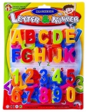 Litere majuscule si cifre magnetice, 1 set/blister 