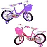 Bicicleta copii, fete, roti 14 inch, cos plastic, diferite culori, Baby Fort