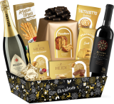 Cos cadou Golden Christmas