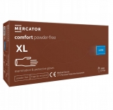 Manusi latex fara pudra Comfort, marimea XL, 100 buc/set, Mercator