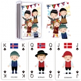 Carti de joc Royal, din plastic, educative, 3 in 1, Invata despre Tarile Europei As Toys