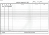 Registru de casa 2 orizontal 100 file