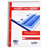Rezerva caiet mecanic dictando A5 100 file Arhi
