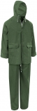 Costum de ploaie din PVC, marime: L, Verde, Rock Safety Storm