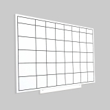 Skinplanner magnetic, suprafata lacuita, sabloane magnetice, 75 x 115 cm Rocada