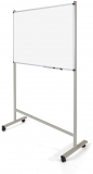 Suport mobil universal pentru whiteboard, rama aluminiu, sistem de blocare roti, Rocada