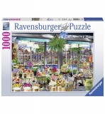 Puzzle Piata de flori In Amsterdam, 1000 Piese Ravensburger