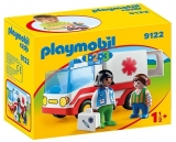 1.2.3. Ambulanta Si Echipajul De Salvare Playmobil
