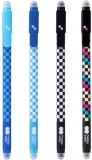 Roller gel cu rescriere, 0.5 mm, gel albastru, Skate, diverse culori, Happy Color