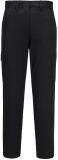 Pantaloni cargo stretch Portwest pentru femei, negru