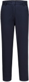 Pantaloni Chino subtiri elastici S235 Portwest pentru femei, bleumarin