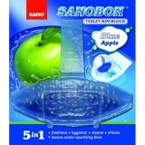 Odorizant WC Blue Apple, 5 in 1, 55 gr Sano Sanobon