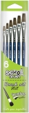 Pensula tempera de extracalitate, 6 buc/set S-Cool