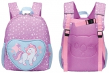 Ghiozdan gradinita mov Unicorn S-Cool 