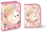 Penar echipat, 1 fermoar, 2 extensii, 32 piese, Girl & Kitty, S-Cool