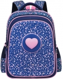 Ghiozdan S-Cool ergonomic motiv 3D Pink Heart