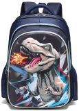 Ghiozdan S-Cool 3D motiv T-rex