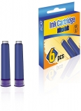 Patroane mici, cerneala albastra, cutie, 6 buc/set S-Cool
