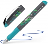 Stilou Schneider Inx Sportive 2026, penita M si rezerva de cerneala albastru regal