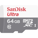 Card memorie microSDXC Ultra, 64 GB, UHS-I U10 Class 10 SanDisk