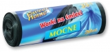 Saci menajeri HDPE 35 L, negru, 20 buc/rola Sweet Home