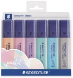 Textmarker Textsurfer Classic Pastel 364 C 6 buc/set Staedtler