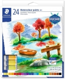 Tempera acuarele 8880, 24 tuburi/set Staedtler