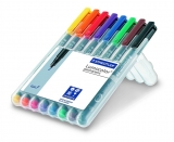Marker permanent set 8 culori Lumocolor 314 Staedtler