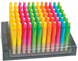 Creioane mecanice 0.7 mm, Deep, diverse culori fluorescente, 72 buc/display Serve