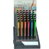 Creioane mecanice 0.5 mm, Shake-It, diverse culori, 36 buc/display Serve