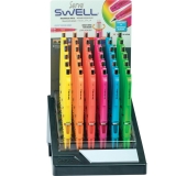Creioane mecanice 0.5 mm, Swell, diverse culori, 36 buc/display Serve