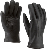 Manusi din piele nappa de oaie cu captuseala din blana, marime: 3XL, Negru, Rock Safety Sz-N