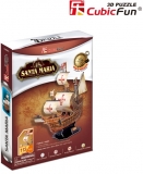 Puzzle 3D Nava Santa Maria 113 Piese Cubicfun