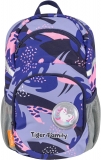 Rucsac Lively, Tiger, Blue Leaves