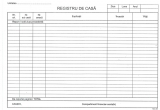 Registru de casa 2 A4 autocopiativ orizontal 100 file